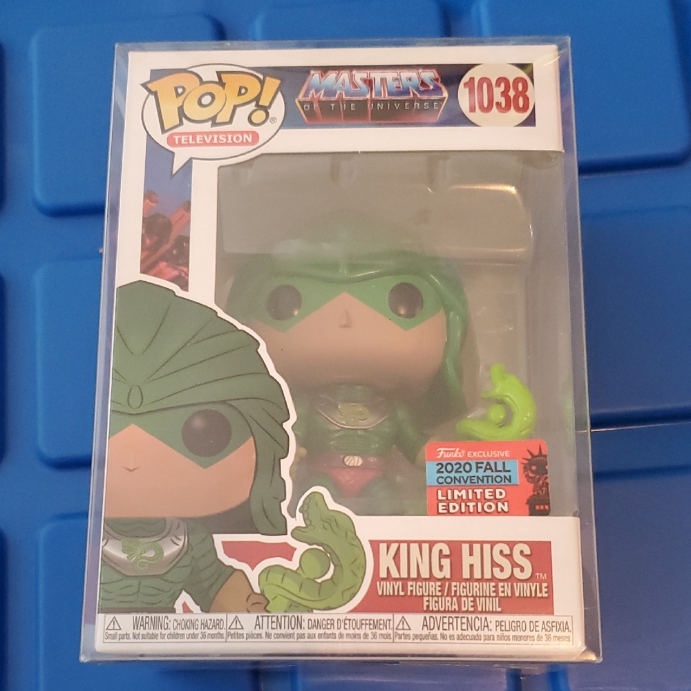 Masters Of The Universe King Hiss #1038 Funko Pop Limited Edition